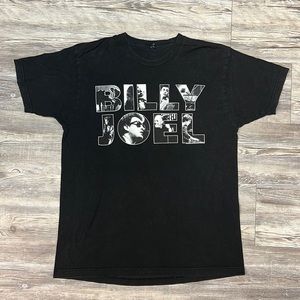 Billy Joel In Concert 2015 Tour Shirt w/dates Licensed Adult Large